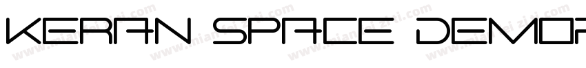 Keran Space DemoRegu字体转换